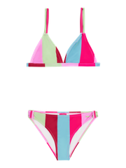 PRTABBY JR Striped triangle bikini set