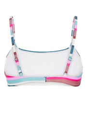 MIXELIF 24 Striped bralette bikini top