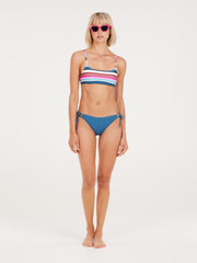 MIXELIF 24 Striped bralette bikini top