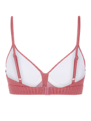 MIXVAMP Gestreifter Bügel-Bikini Oberteil