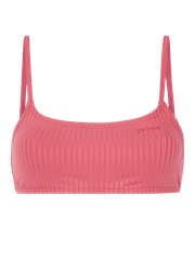 MIXRUBY 24 Gestreifter Bralette-Bikini-Oberteil