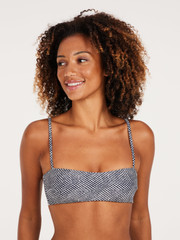PRTXARA Bandeau bikini set
