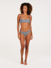 PRTXARA Bandeau bikini set