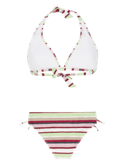 PRTADMIRER 24 Gestreepte halter bikini set