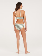PRTMARLEY Striped bralette bikini set