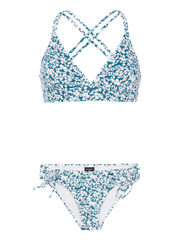 PRTDOBEY Floral triangle bikini set