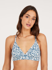 PRTDOBEY Floral triangle bikini set