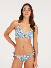 PRTDOBEY Floral triangle bikini set