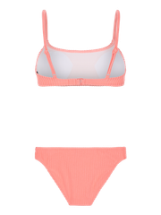 PRTCINE Striped bralette bikini set