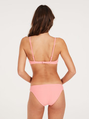 PRTCINE Striped bralette bikini set