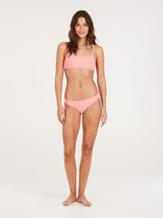 PRTCINE Striped bralette bikini set
