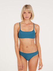 PRTCINE Gestreepte bralette bikini set