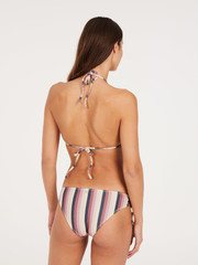 PRTMOLA Striped triangle bikini set