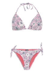 PRTMOLOKO Floral triangle bikini set