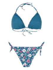 PRTMOLOKO Floral triangle bikini set
