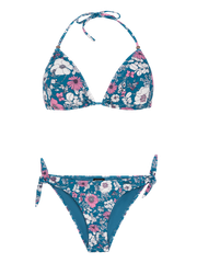 PRTMOLOKO Floral triangle bikini set