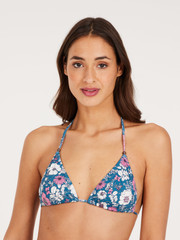 PRTMOLOKO Floral triangle bikini set