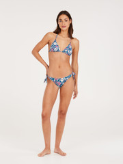PRTMOLOKO Floral triangle bikini set