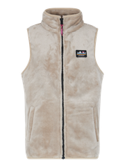 PRTZELDA JR Teddy fleece vest
