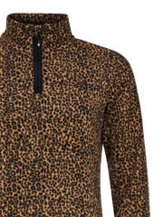 PRTFUZZY24 Leopard fleece
