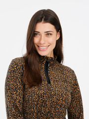 PRTFUZZY24 Leopard fleece