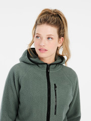 PRTGOLD Teddy-Outdoor-Fleece-Sweatjacke