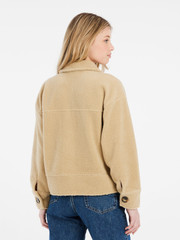 PRTBOND Teddy-Fleece-Sweatjacke