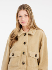 PRTBOND Teddy-Fleece-Sweatjacke