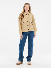PRTBOND Teddy-Fleece-Sweatjacke