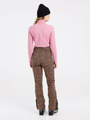PRTANGLE24 Leopard ski trousers