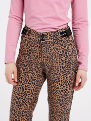 PRTANGLE24 Leopard ski trousers