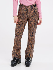 PRTANGLE24 Leopard ski trousers