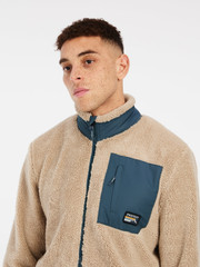 PRTLOAD Teddy fleece zip up