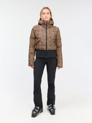 PRTMICHA Leopard-Skijacke
