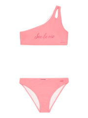 PRTYeah JR One shoulder bandeau bikini set