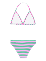 PRTMicky JR Gestreepte triangel bikini set