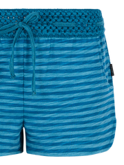 PRTFlowery 25 Gestreepte korte broek