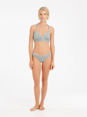 MIXSuperol Striped triangle bikini top