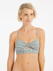 MIXSync 25 Striped underwire bikini top