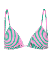 PRTChip Gestreifter Triangel-Bikini-Set