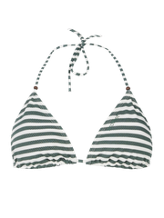 PRTEvans Gestreifter Triangel-Bikini-Set