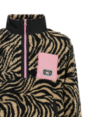 PRTDenica JR Zebra fleece pully