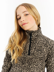 PRTRemissy JR Leopard fleece mid layer 