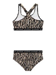 PRTMonicas JR Zebra bralette bikini set