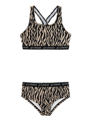 PRTMonicas JR Zebra bralette bikini set