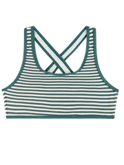 PRTNinja JR Striped bralette bikini set