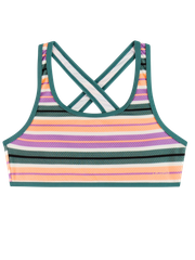 PRTNinja JR Striped bralette bikini set