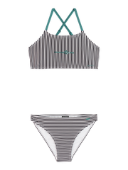 PRTSheena JR Striped bralette bikini set