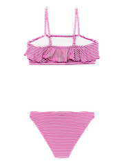 PRTStripes JR Gestreepte bandeau bikini set