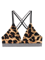 PRTSuzana JR Leopard triangle bikini set